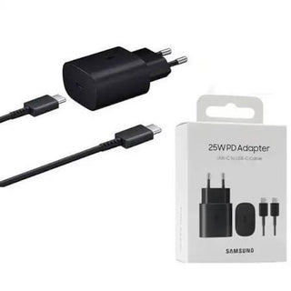 Chargeur Samsung 25W - Super Fast Charging - Boîtier + cordon USB-C - Garantie 3 mois