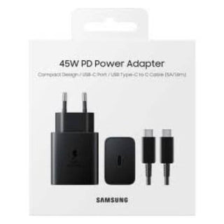 Chargeur Samsung 45W - Super Fast Charging 2.0 - Boîtier + cordon USB-C 5A - Garantie 3 mois