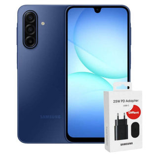 Samsung Galaxy A17 5G - 256Go - 8Go RAM - 6.7" - 2SIM - 50 MP+5 MP+2MP/13MP - 5000mAh - Garantie 24 Mois + Boîtier Samsung 25W Offert
