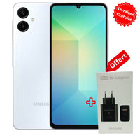 Samsung Galaxy A06 - 64GB ROM - 4GB RAM - 2SIM - 50+2MP - 5000mAh - Garantie 24 Mois + Boitier Samsung 35W + Livraison Gratuite