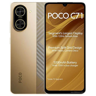 Xiaomi Poco C71 - 128GB ROM - 4+4GB RAM - 2SIM - 32+2MP - 5200mAh - Garantie 12 Mois