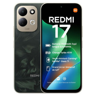 Xiaomi Redmi 17 4G - 256Go - 4+4Go RAM - 6.9" - 50MP/8MP - 7500mAh - Dual SIM - Global Version - Garantie 12 mois