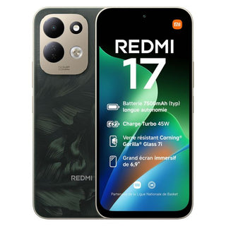 Xiaomi Redmi 17 4G - 256Go - 4+4Go RAM - 6.9" - 50MP/8MP - 7500mAh - Dual SIM - Global Version - Garantie 12 mois
