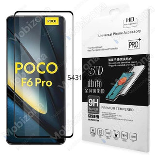 Glass de protection full glue Poco F6 / F6 Pro / Redmi Note 13 Pro 5G / Mi 14T / Mi 14T Pro / Motorola Edge 60 Stylus