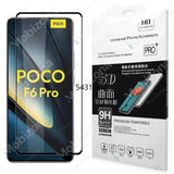 Glass de protection full glue Poco F6 / F6 Pro / Redmi Note 13 Pro 5G / Mi 14T / Mi 14T Pro / Motorola Edge 60 Stylus
