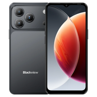 Blackview Wave 7C 128Go coloris Noir, face chevauchant le dos