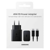 Chargeur Samsung 45W - Super Fast Charging 2.0 - Boîtier + cordon USB-C 5A - Garantie 3 mois