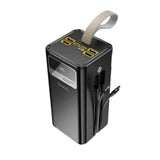 Powerbank HOCO DB58A Max - 40000mAh - 22.5W - Câbles intégrés - Affichage LED - Garantie 3 mois