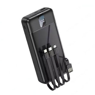 Powerbank HOCO EJ53A - 20000mAh - 4 câbles intégrés - Affichage LED - Garantie 3 mois