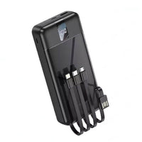 Powerbank HOCO EJ53A - 20000mAh - 4 câbles intégrés - Affichage LED - Garantie 3 mois