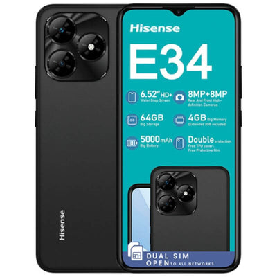 Hisense E34 64Go Prix Cameroun