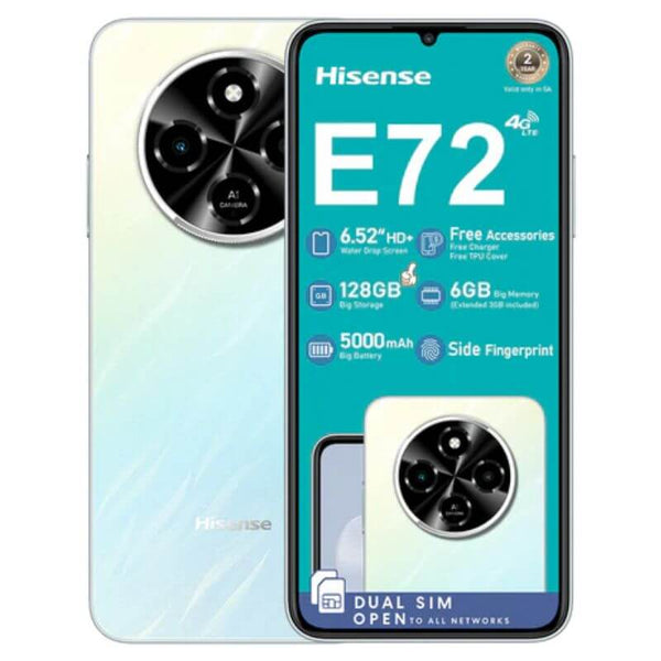 Hisense Infinity E72 128 GB Prix Cameroun