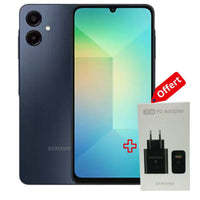 Samsung Galaxy A06 - 128GB ROM - 4GB RAM - 2SIM - 50+2MP - 5000mAh - Garantie 24 Mois + Boitier Samsung 35W Offert