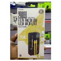 Powerbank Tecno TPB-P204Q 20000mAh 22.5W - Prix Cameroun | Kmerphone