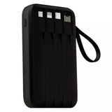 Powerbank Tecno S101Q - 10000mAh - 22.5W - Câbles intégrés - Affichage LED - Garantie 3 mois