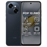 Tecno Pop 10 Pro Prix Cameroun en FCFA Noir