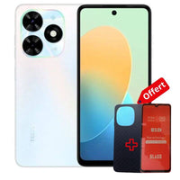Tecno Pop 10C 64 Go au meilleur prix au Cameroun Blanc
