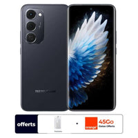Tecno Spark 40 Pro+ - 128GB ROM - 8+8GB RAM - 2SIM - 50+2MP - 5200mAh - Garantie 13 Mois + 45 Go de data Orange