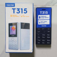 Téléphone Tecno T315 - 2 SIM - 2000 mAh - Torche - Radio FM - Garantie 13 mois