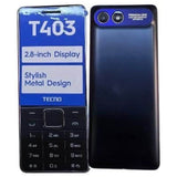 Téléphone Tecno T403 - 2 SIM - 2000 mAh - Torche - Radio FM - Garantie 13 mois