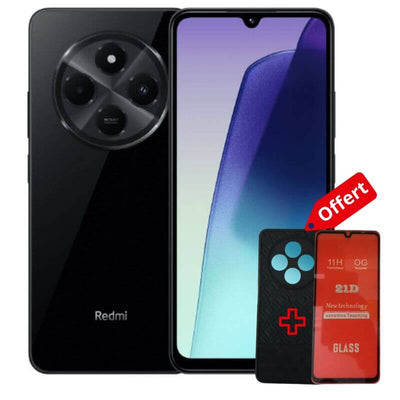 Xiaomi Redmi 14C - 128GB ROM - 4+4GB RAM - 2SIM - 50+2+2MP - 5160mAh - Garantie 12 Mois + Glasse + Pochette Offerte