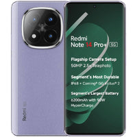 Xiaomi Redmi Note 14 Pro+ 5G - 512GB ROM - 12+12GB RAM - 2SIM - 50+50+8MP - 6200mAh - India Version - Garantie 12 Mois