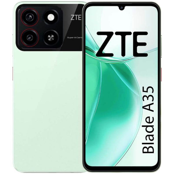 ZTE Blade A35 (64GB/4+8GB) Prix Cameroun en FCFA Vert