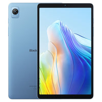 Tablette Blackview Tab 60 coloris Bleu, face chevauchant le dos