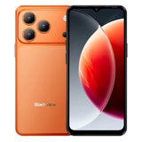 Blackview Wave 7C 128Go coloris Orange, face chevauchant le dos