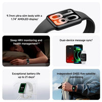 Bracelet connecté - Xiaomi Smart Band 10 Pro - AMOLED 1.74" - GPS intégré - Garantie 6 mois
