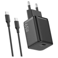 Chargeur Samsung 65W - Super Fast Charging 2.0 - Boîtier + cordon USB-C 5A - 2×USB-C + USB-A - Garantie 3 mois