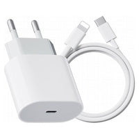 Chargeur Apple 25W USB-C avec câble USB-C vers Lightning, prise EU