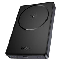 Powerbank HOCO DB98A 10000mAh noire, charge sans fil magnétique et ports USB-C