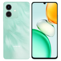 Honor Play 10 128Go coloris Vert, vue de dos et écran allumé