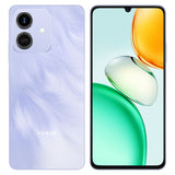 Honor Play 10 coloris Violet, vue de dos et écran allumé