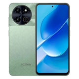Hotwav Note 18 GT coloris Vert, vue de dos et écran allumé