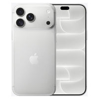Apple iPhone 18 Pro Max coloris Argent, face chevauchant le dos
