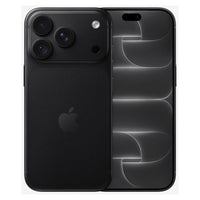 Apple iPhone 18 Pro coloris Noir, face chevauchant le dos