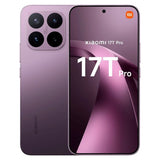 Xiaomi Mi 17T Pro coloris Deep Violet, face chevauchant le dos