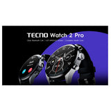 Montre connectée - Tecno Watch Pro 2 - Appels Bluetooth - AMOLED - Garantie 3 mois