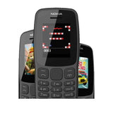 Téléphone Nokia 106 4G - 2 SIM - 800 mAh - Torche - Radio FM - Garantie 12 mois
