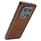 Pochette silicone cuir pour Redmi Note 14 Pro+ - Marron