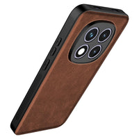 Pochette silicone cuir pour Redmi Note 15 Pro+ - Marron