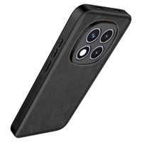 Pochette silicone cuir pour Redmi Note 15 Pro+ - Noir