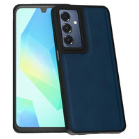 Pochette silicone cuir pour Samsung Galaxy A16 - Bleu
