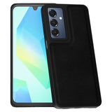 Pochette silicone cuir pour Samsung Galaxy A16 - Noir