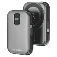 Powerbank DEPIN LD-01W - 10000mAh - 22.5W - Charge sans fil 15W - Câble intégré
