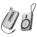 Powerbank DEPIN LD-03G - 10000mAh - 22.5W - Charge sans fil 15W - Gris