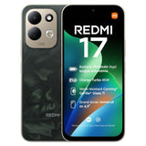 Xiaomi Redmi 17 4G coloris Vert, face chevauchant le dos