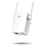 Répéteur Wi-Fi TP-Link RE305 vu de profil avec port Ethernet et bouton WPS